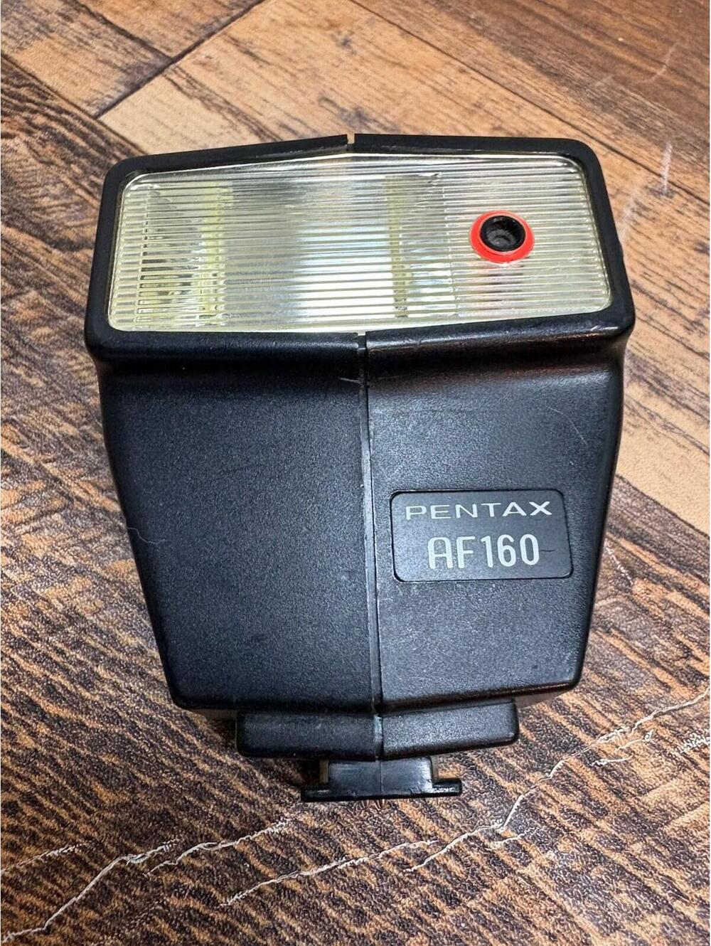 Vintage Pentax AF160 Automatic Electronic Flash Unit Tested & Working